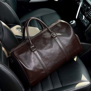 COPY - Genuine Leather Duffle Bag